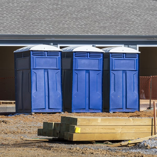 what is the expected delivery and pickup timeframe for the porta potties in Shiloh IL